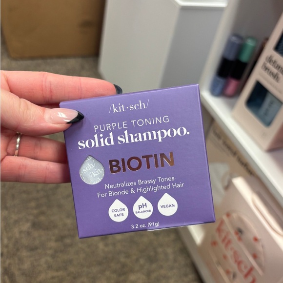 Kitsch Other - NWT Kitsch Purple Toning Solid Shampoo Bar